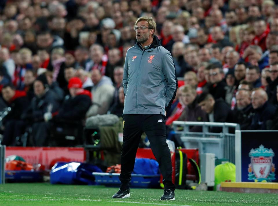 Reds boss Jurgen Klopp saw his side's weakness exposed again