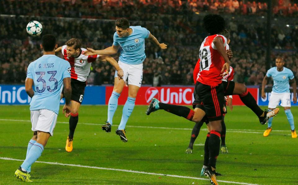 Stones put City ahead after just two minutes