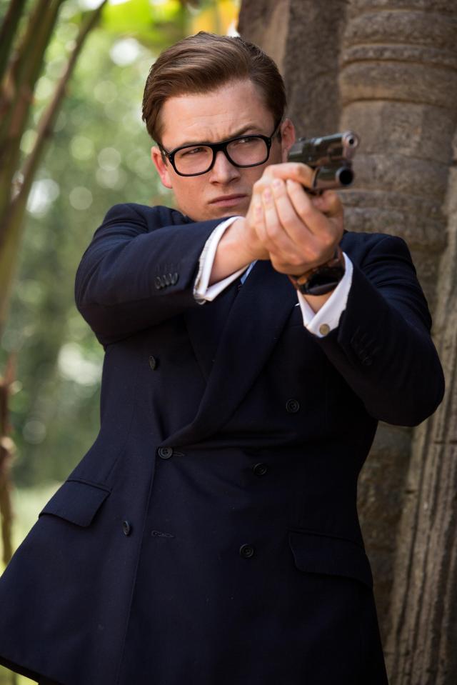  Taron Egerton reprises his role as Eggsy in the sequel