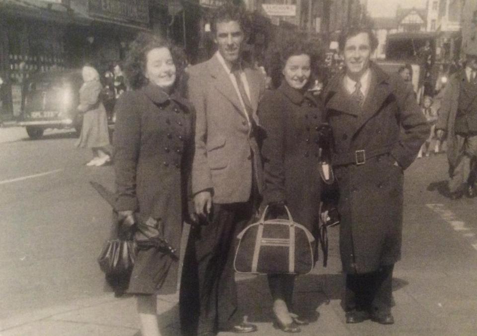  The twin sisters even honeymooned together in Blackpool