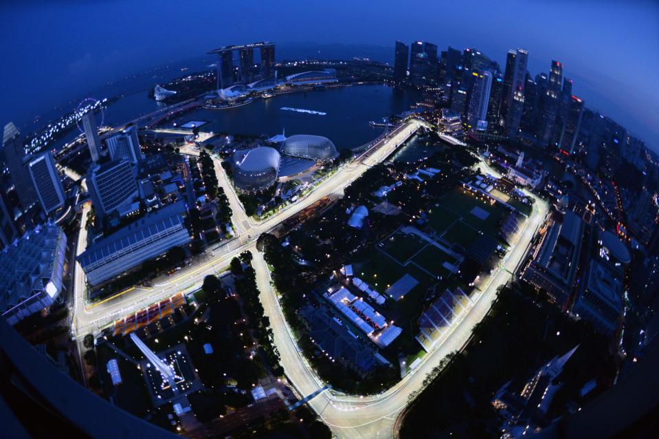  The Singapore Grand Prix is Formula One's first ever night race