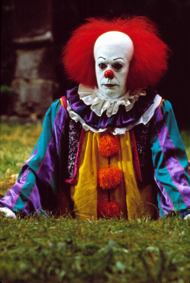  Tim Curry was iconic as the original TV version of Pennywise the Dancing Clown