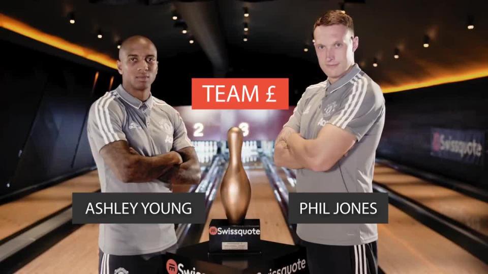 Young and Jones won the ten-pin bowling contest