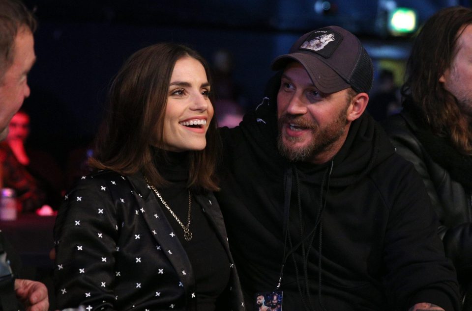  Tom Hardy was celebrating his birthday at the event