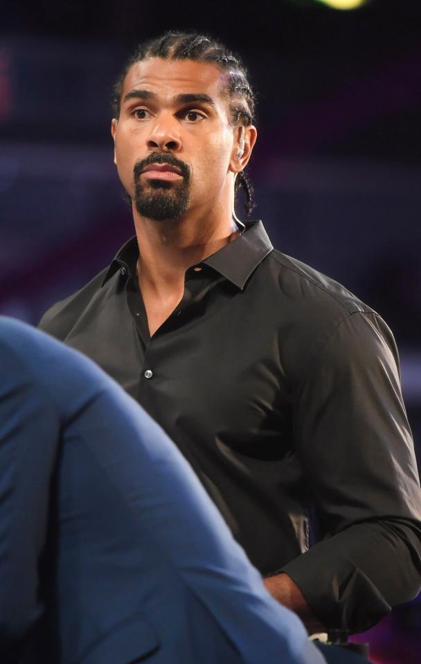  David Haye was also at the event