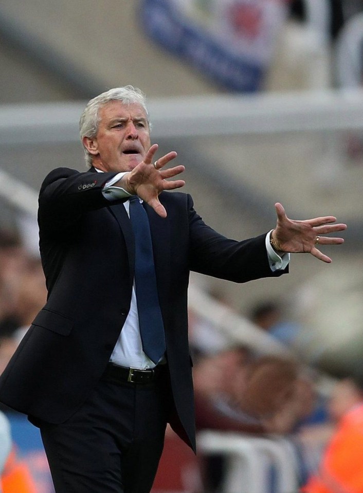 Stoke boss Mark Hughes sa the visitors struggle in defence against Newcastle