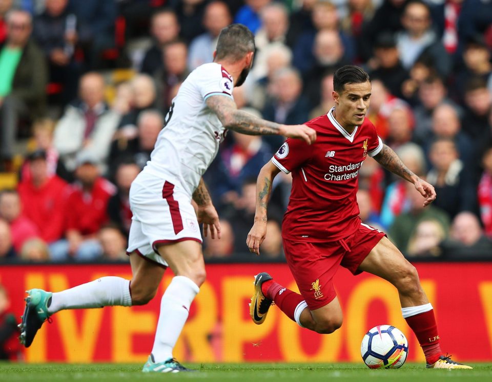 Barcelona failed with four bids for Philippe Coutinho over the summer