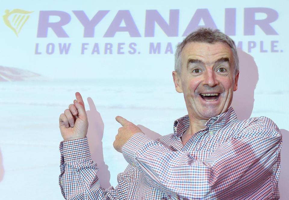  Micheal O'Leary has been the boss of Ryanair since 1994 but he has worked for the company for 25 years