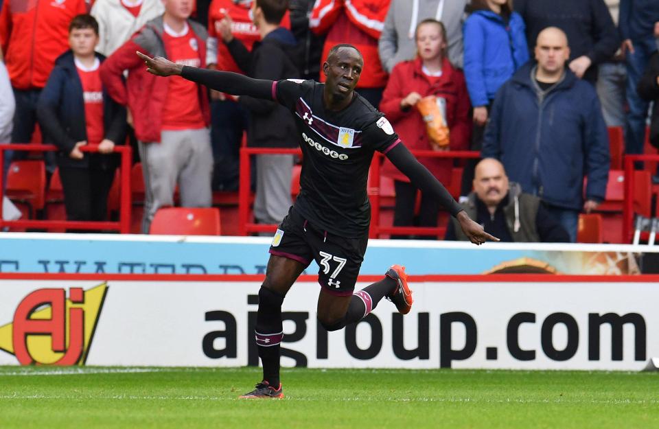  Albert Adomah's double helped Villa win at Oakwell