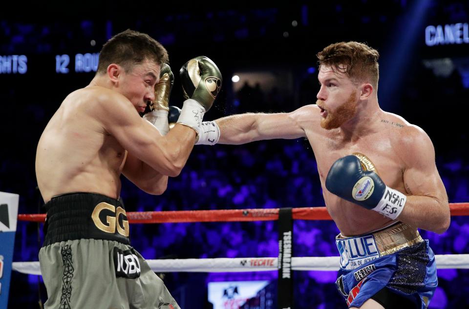  The judges scored the fight 118-110 to Canelo, 115-113 to GGG and 114-114