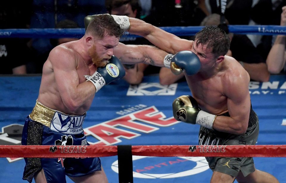  Canelo Alvarez and Gennady Golovkin provided a stunning show