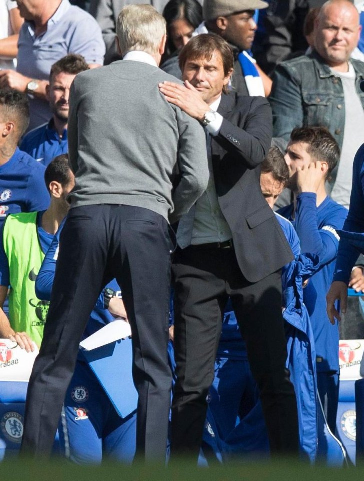 Arsene Wenger frustrated Antonio Conte with his team’s set-up at Chelsea