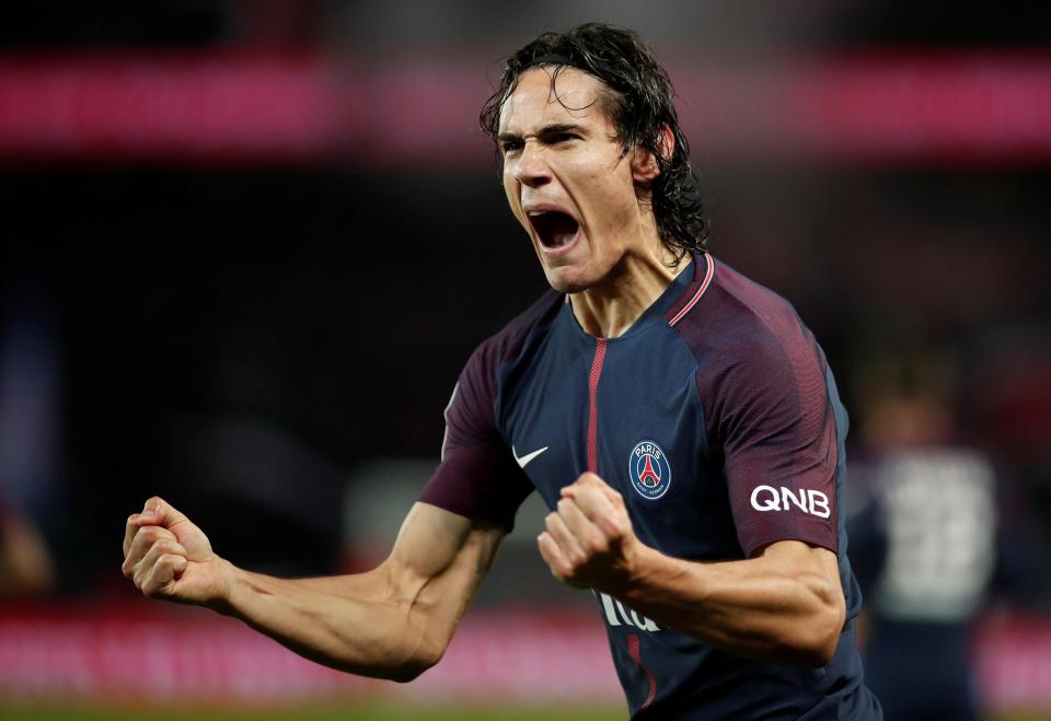 Cavani scored the only goal of the fixture in the 75th minute