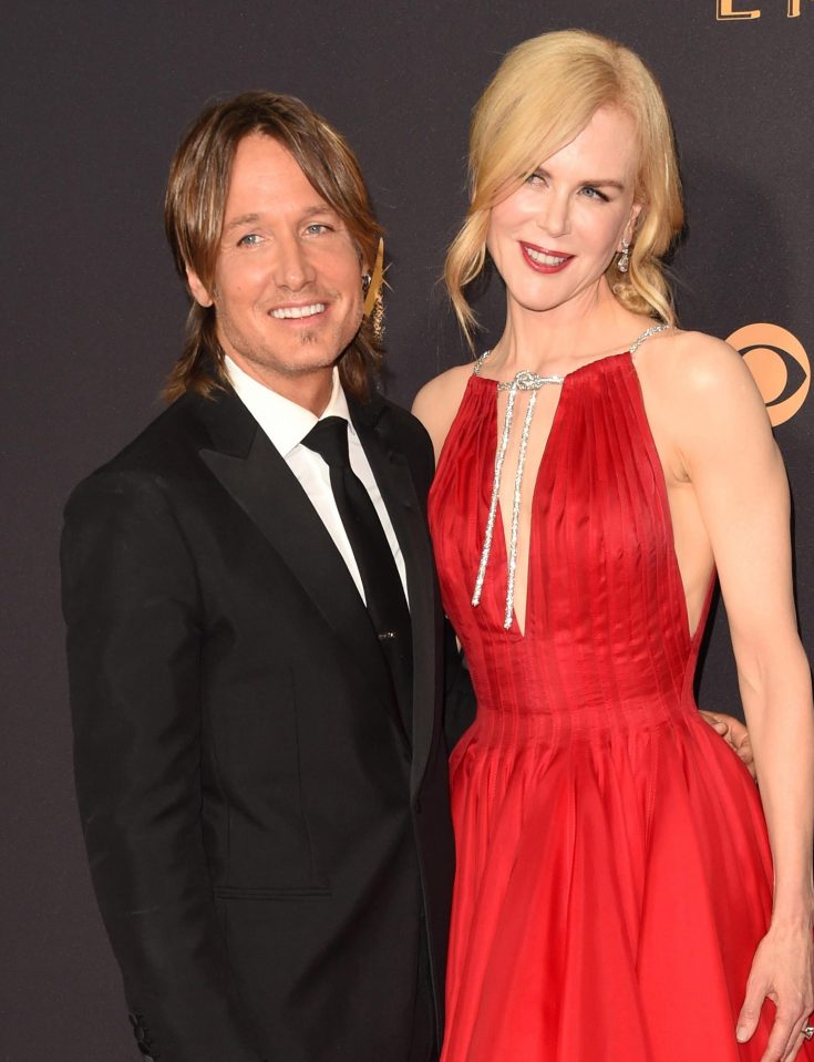  She was joined at the ceremony by her husband Keith Urban