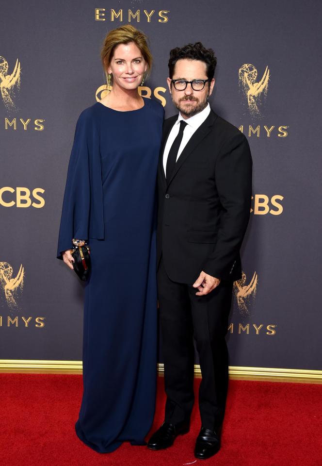  JJ Abrams was joined by his wife Katie McGrath on the red carpet