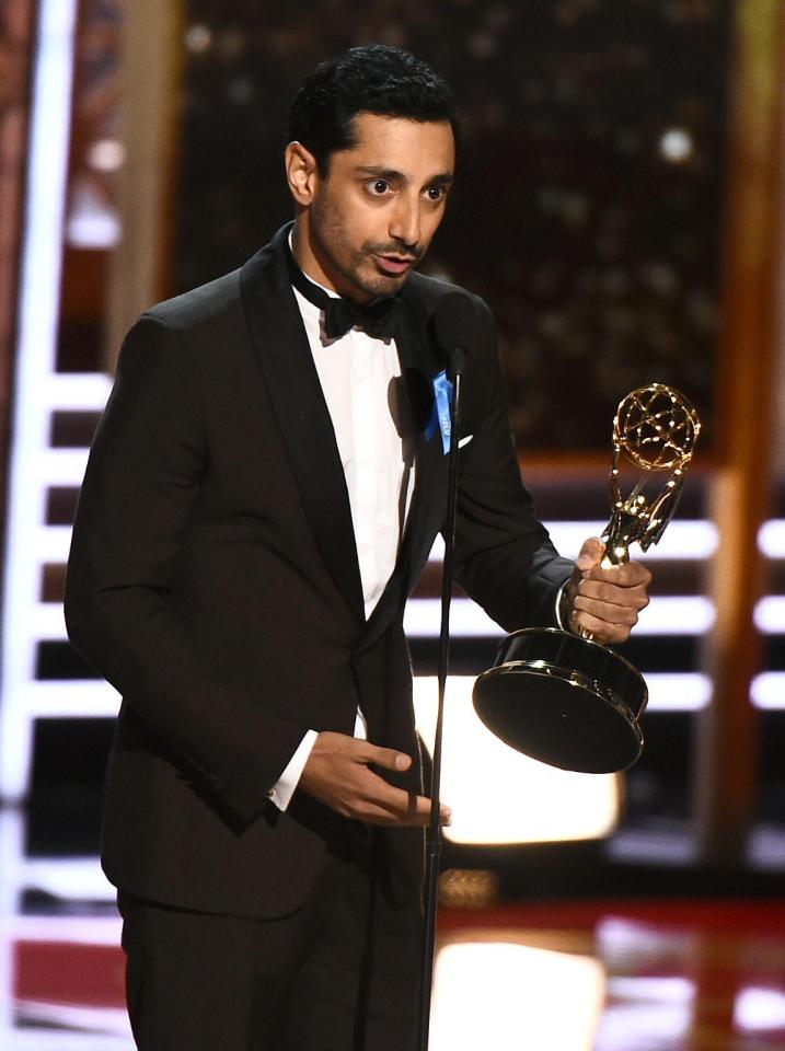  Fellow Brit star Riz Ahmed won Outstanding Lead actor in a Limited Series for The Night Of