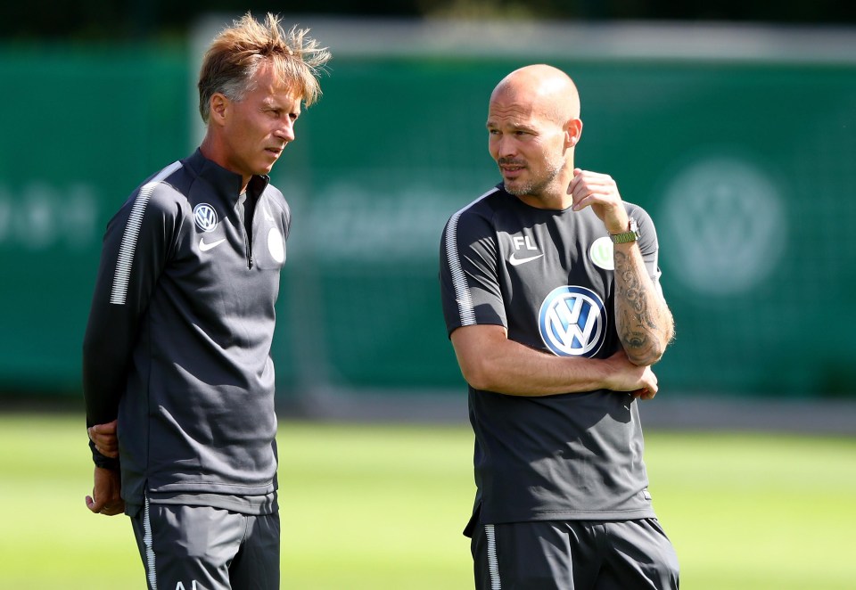 Freddie Ljungberg and Andries Jonker have been sacked by Wolfsburg