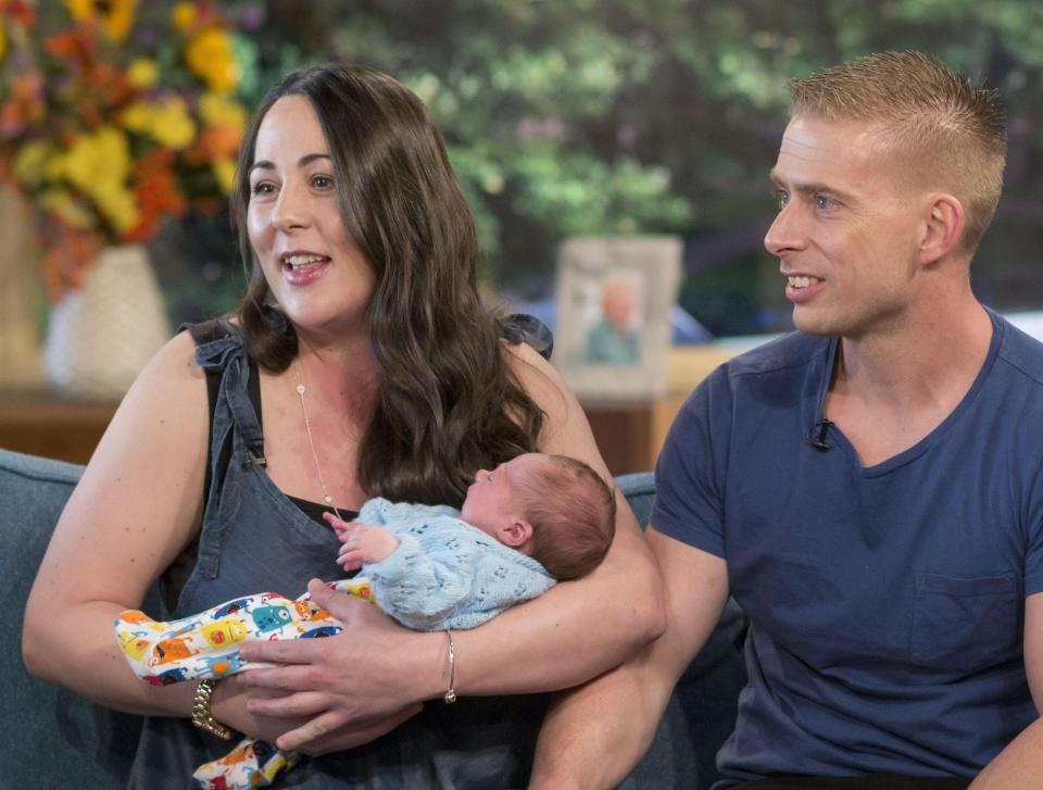  The mum, with Seth's dad Nathan Hart, was given £9,000 by George Michael for IVF