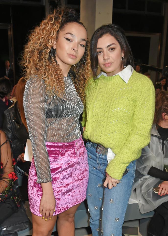  Singers Ella Eyre and Charlie XCX were also at the high street firm's latest presentation