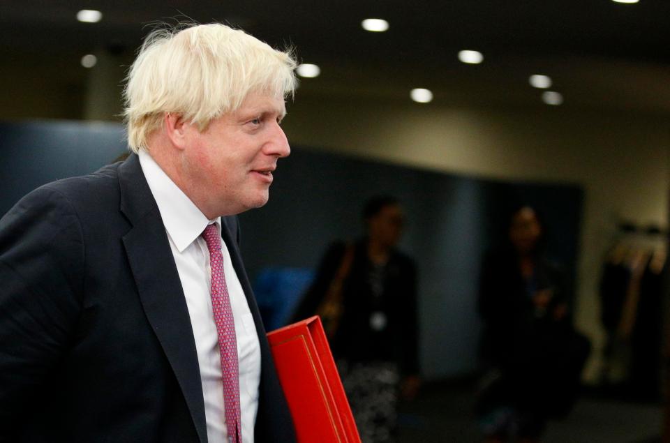  Boris and Theresa will have crunch talks later today in New York