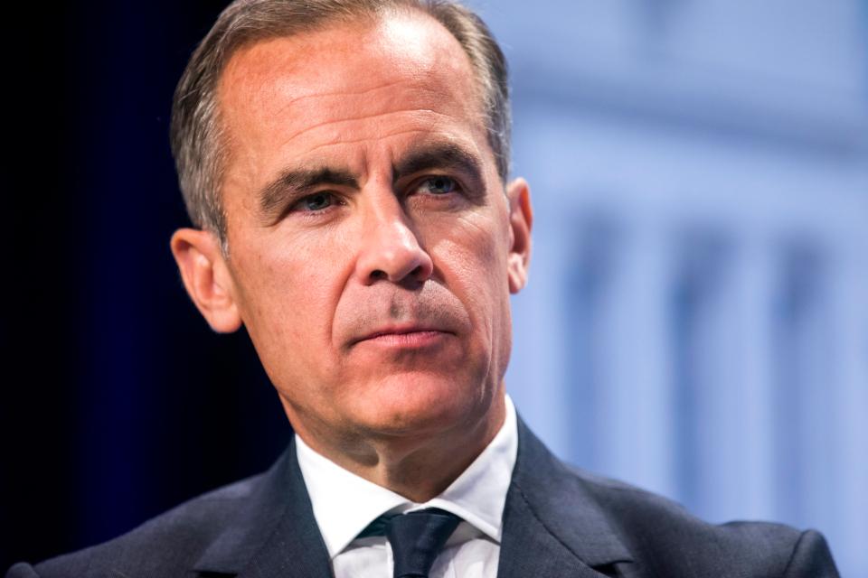 Governor Mark Carney said any rate rise would be "limited" and gradual"