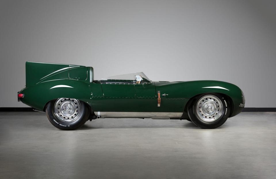  Jaguar D-Type is listed for sale at auction for £4.7million