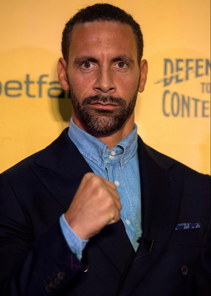 Rio Ferdinand has revealed British boxings biggest star is ready to help him with his ring aspirations