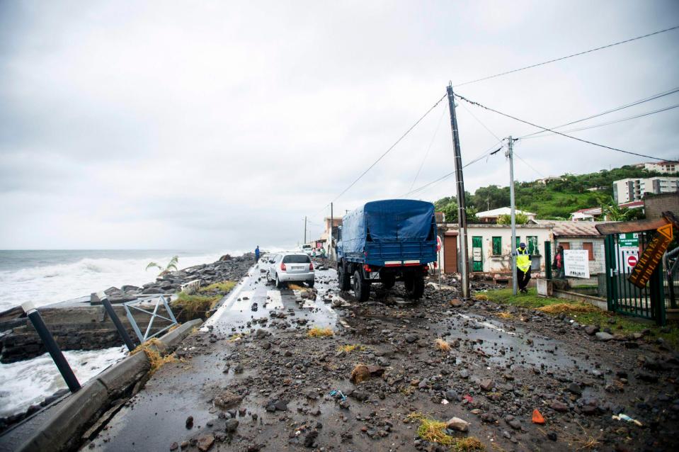  Martinique has been devastated by high winds and gales