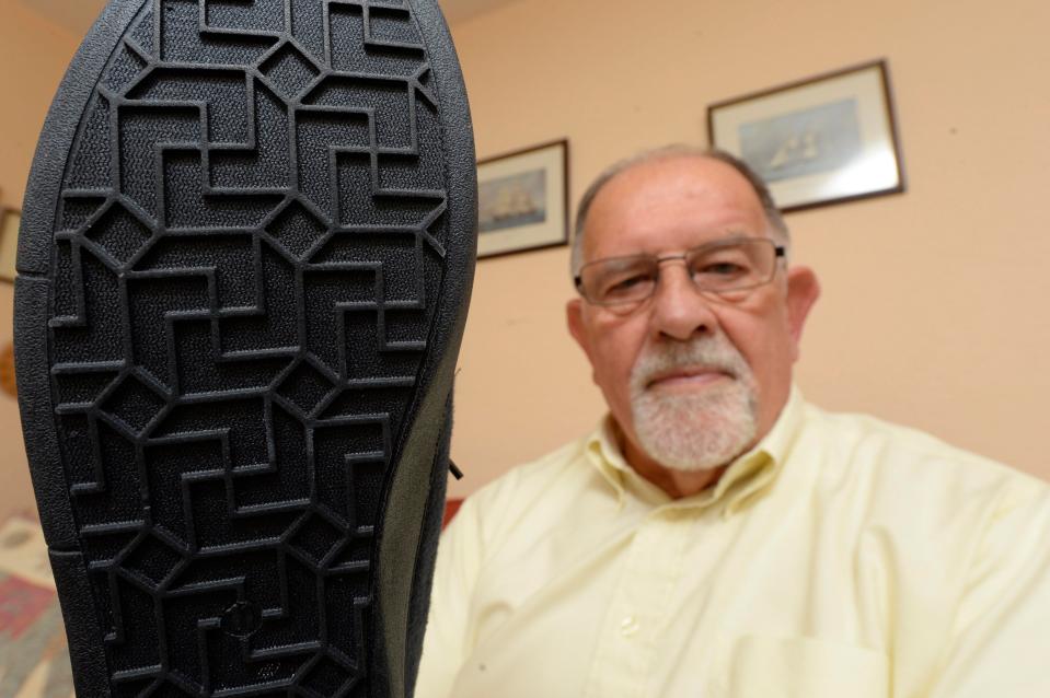  Manufacturers of the slipper have said the Nazi resemblance is 'purely coincidental'