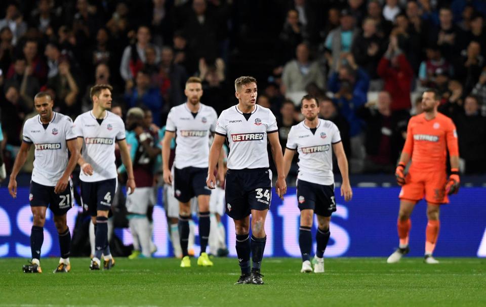  Bolton are bottom of the Championship still in search of first league win