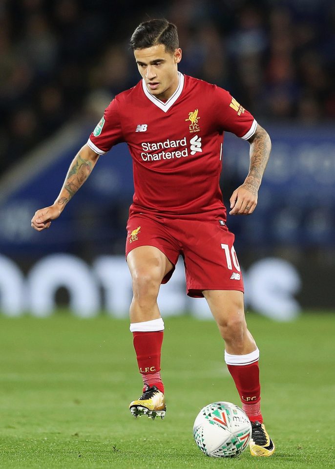  Philippe Coutinho's comeback failed to inspire the Reds to victory at the King Power Stadium