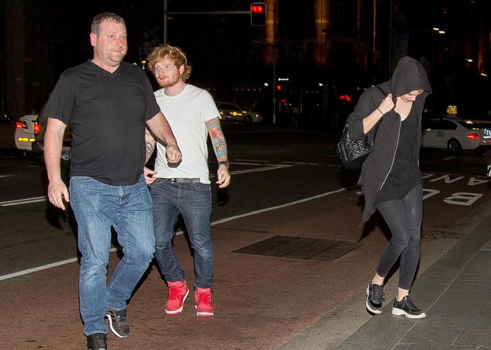 Just a few hours after Ed Sheeran confirmed his split with Athina Anfrelos live on the radio, the newly single bachelor was pictured on a date with Barbara in Sydney, Australia