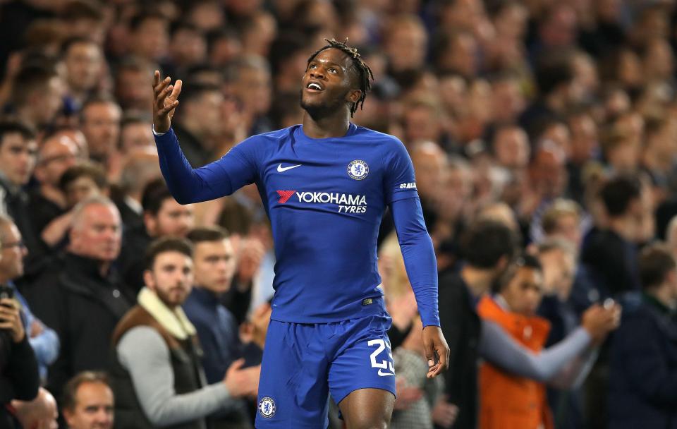 Antonio Conte also has Michy Batshuayi at his disposal