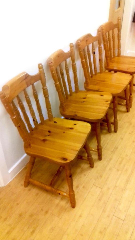 The sign said that NHS patients had to sit on the hard wooden chairs