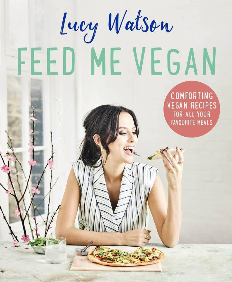  Lucy's vegan cookbook - packed with plenty of sweet treat recipes -hit shelves this month