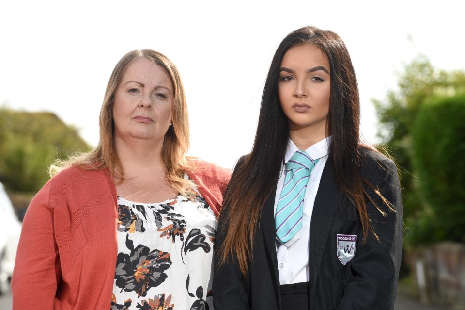 Mum Chrissie King has now slammed the school for blocking her daughter’s education