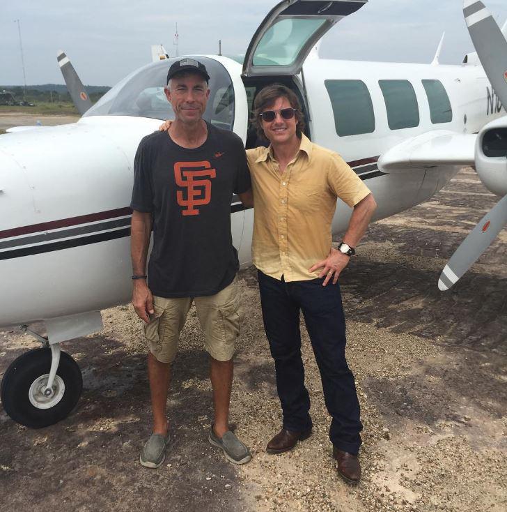  Tom Cruise pictured with Purwin shortly before he tragically lost his life in the fatal accident