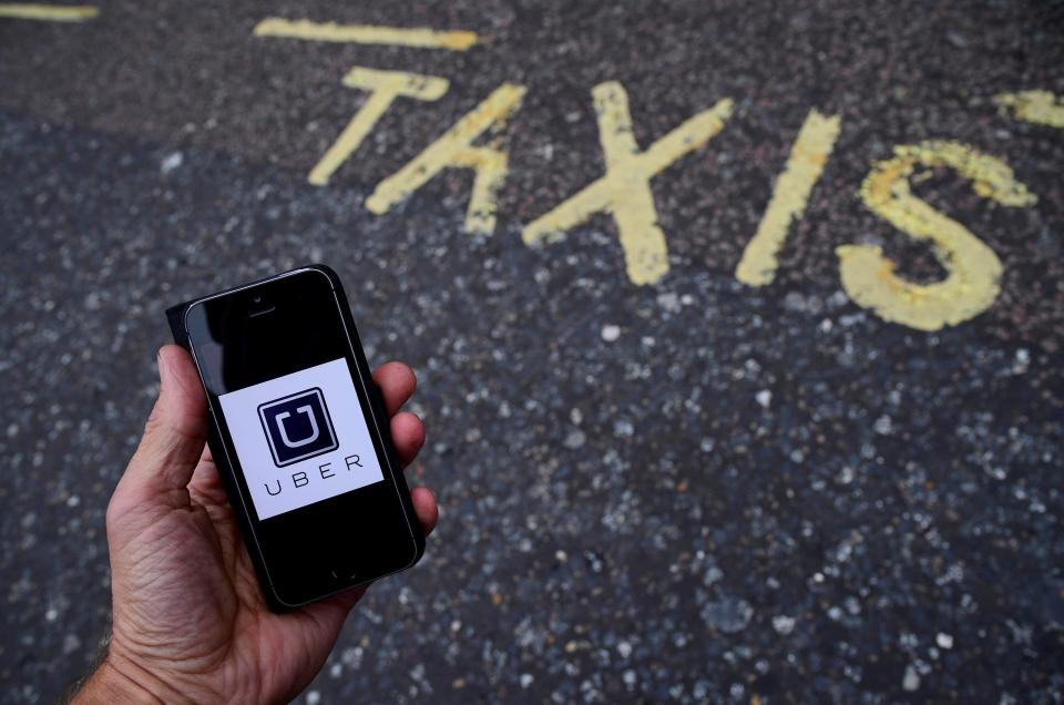  The ride-sharing giant lost £3.5bn last year