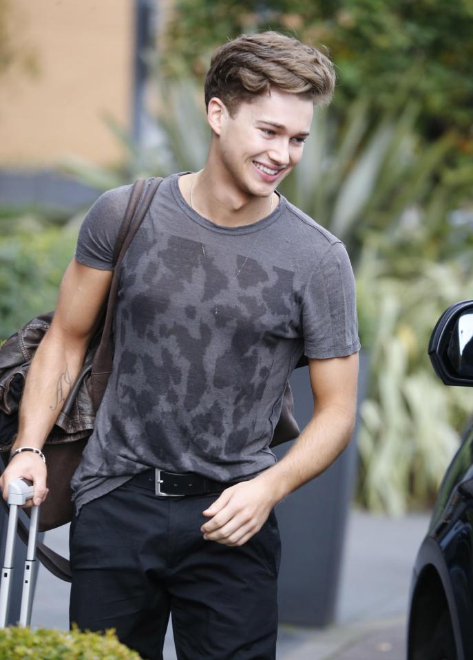  Mollie's partner AJ Pritchard was also spotted leaving the hotel where the stars and dancers stay