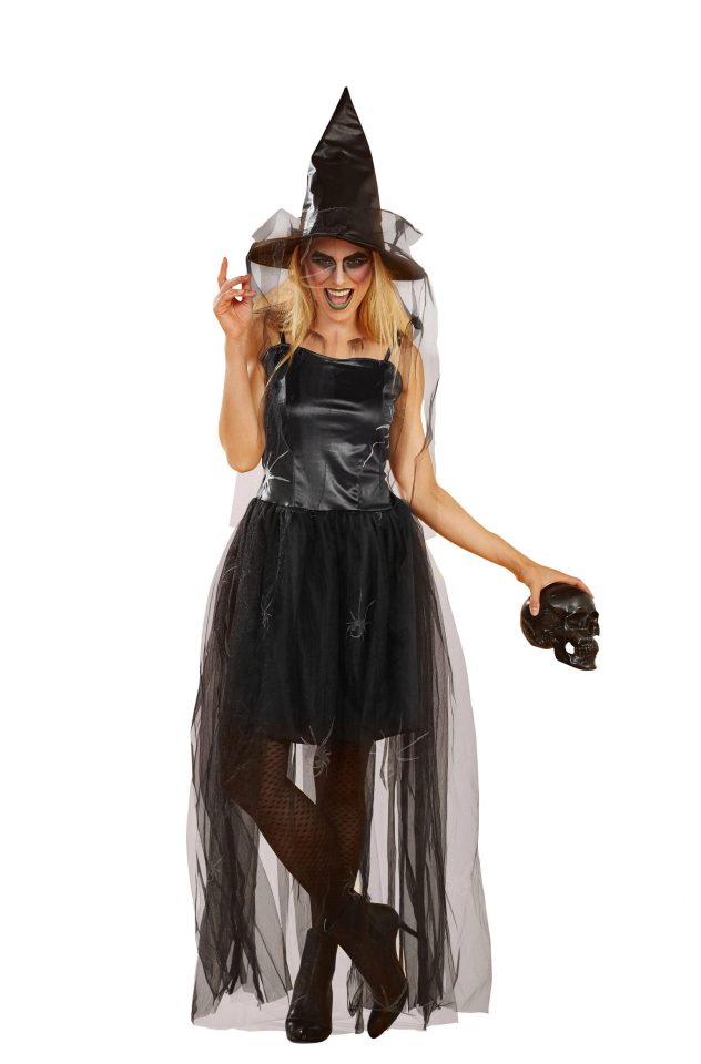  Grown-ups can join in the magic with witch outfits at £7.99