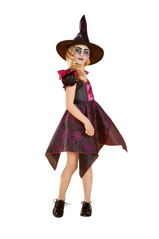  The kids' costumes, including this witch outfit, are priced £4.99