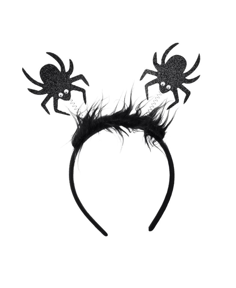  A spider headband will top off spooky outfits