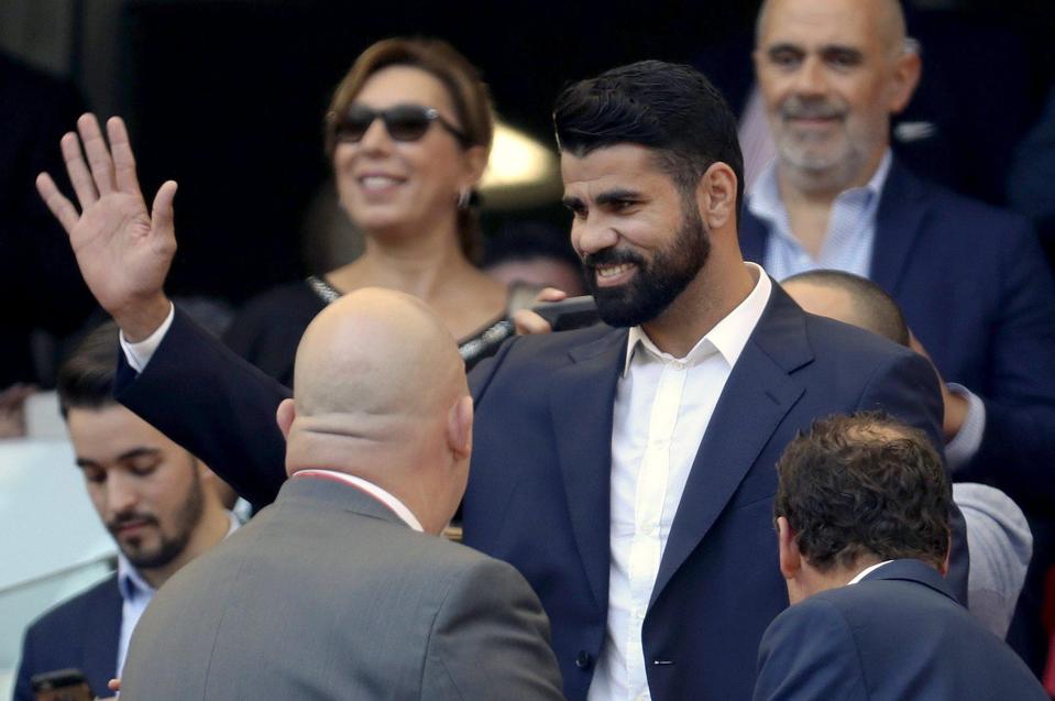 Diego Costa has a £176million buy-out clause at Atletico Madrid