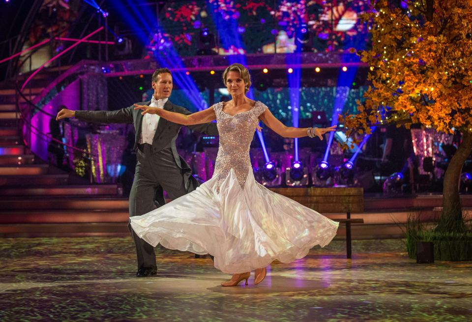  Good Morning Britain presenter Charlotte looked elegant on the Strictly dance floor with partner Brendan Cole