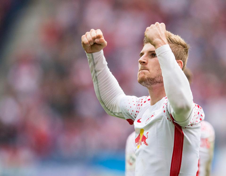  Timo Werner is hot property in Europe after a blistering season last year