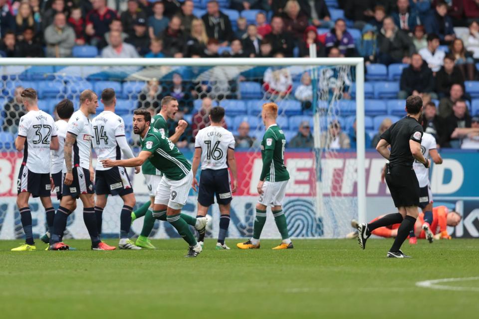  Yoann Barbet was also in the goals for Brentford at Bolton