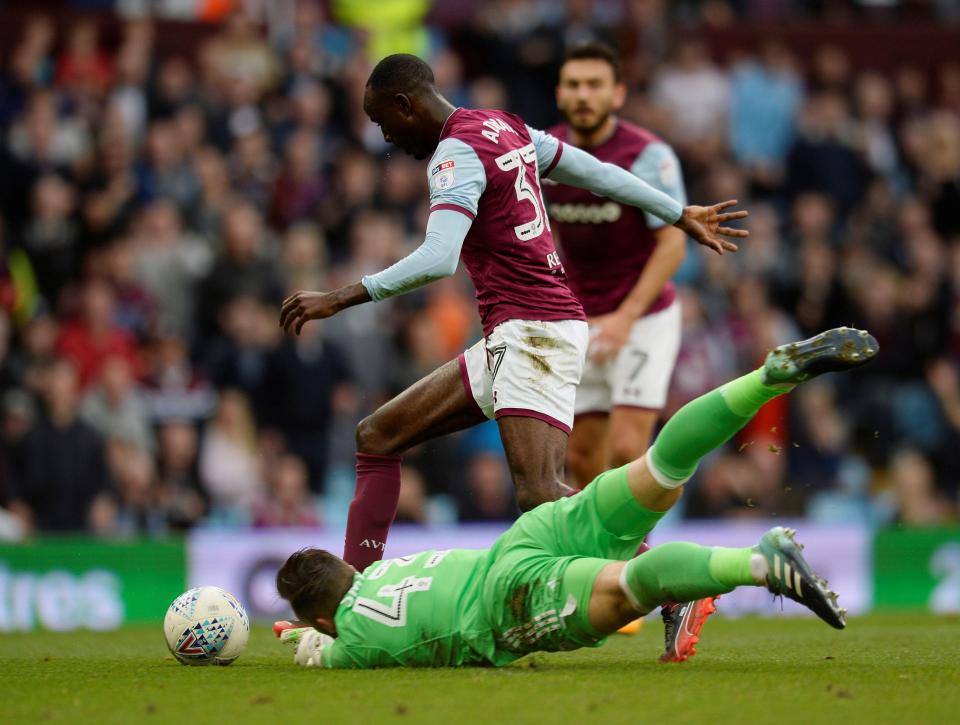  Albert Adomah had slotted home early in the first half getting on the end of a fine ball from Jonathan Kodjia