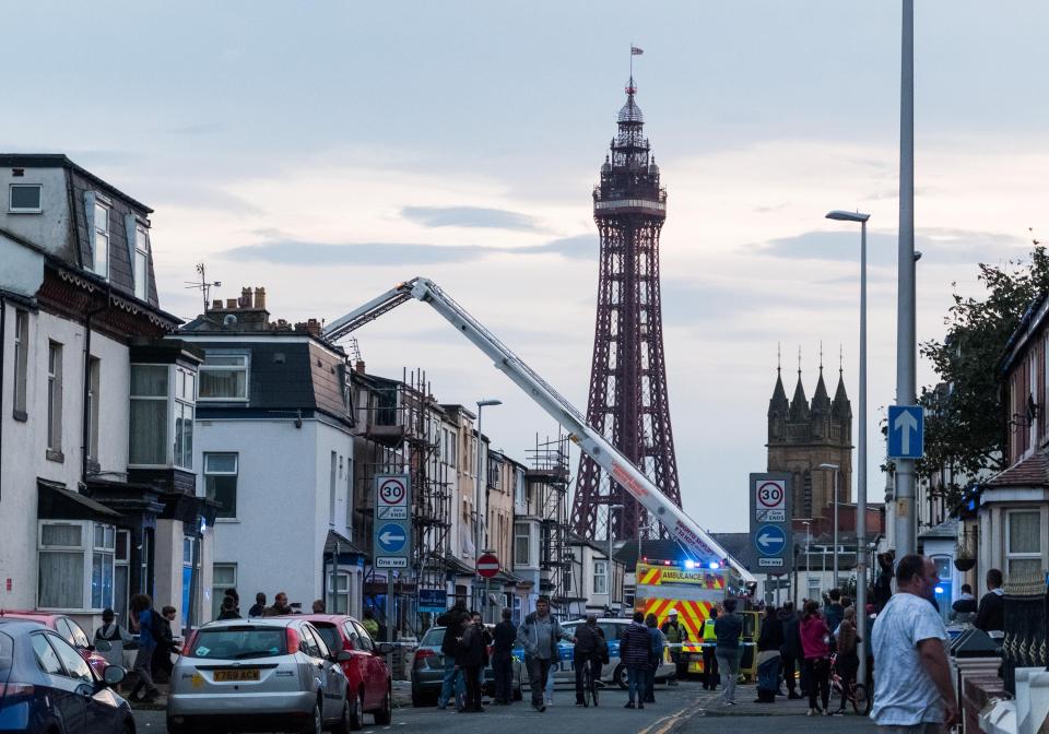  The explosion happened just next to the popular pier