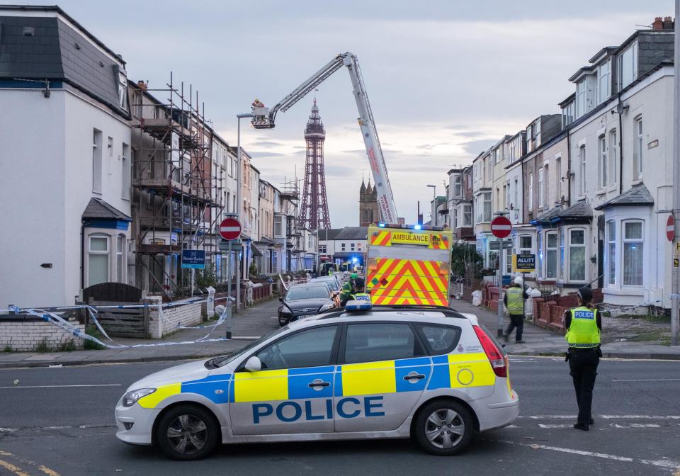  The explosion was right next to the famous pleasure beach