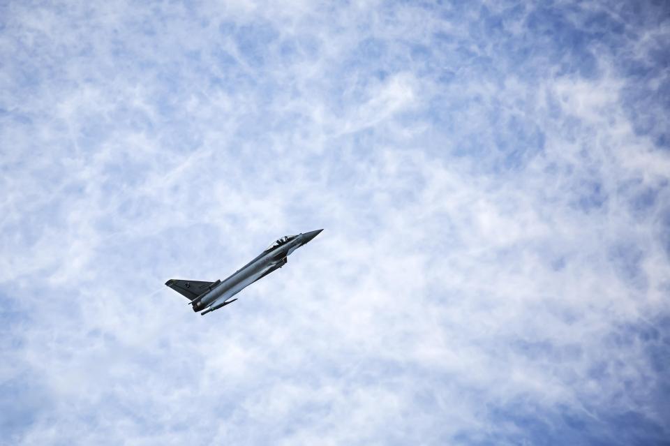 The accident happened during an air show on the seafront of Terracina